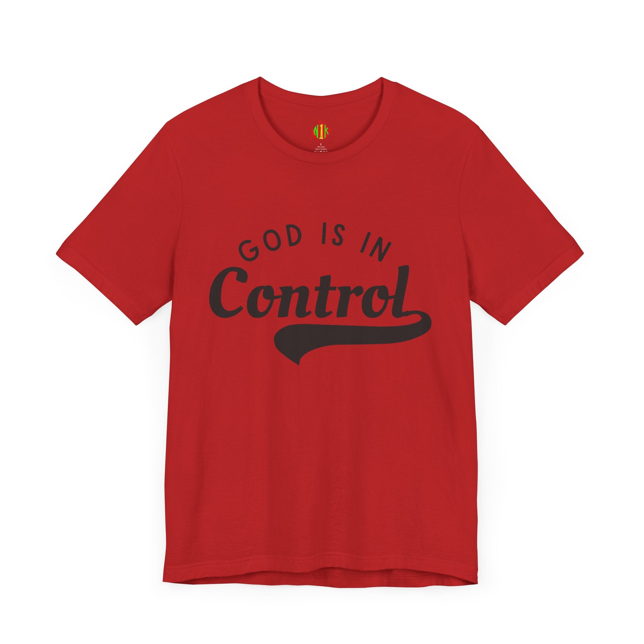 Christian Inspirational Unisex Tee - 'God is in Control' & 'All is Well'
